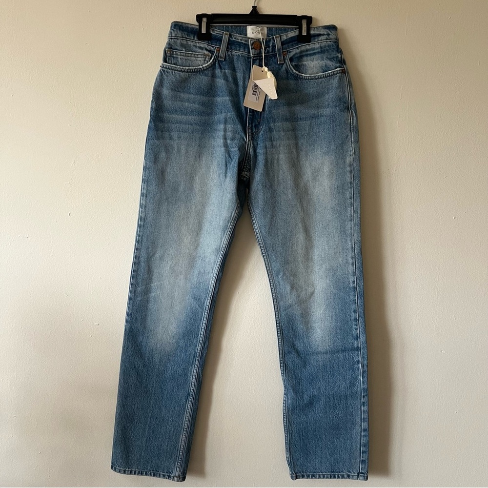 New DOEN SHEP JEANS LAVAL WASH blue size 27 100% cotton - Picture 3 of 6